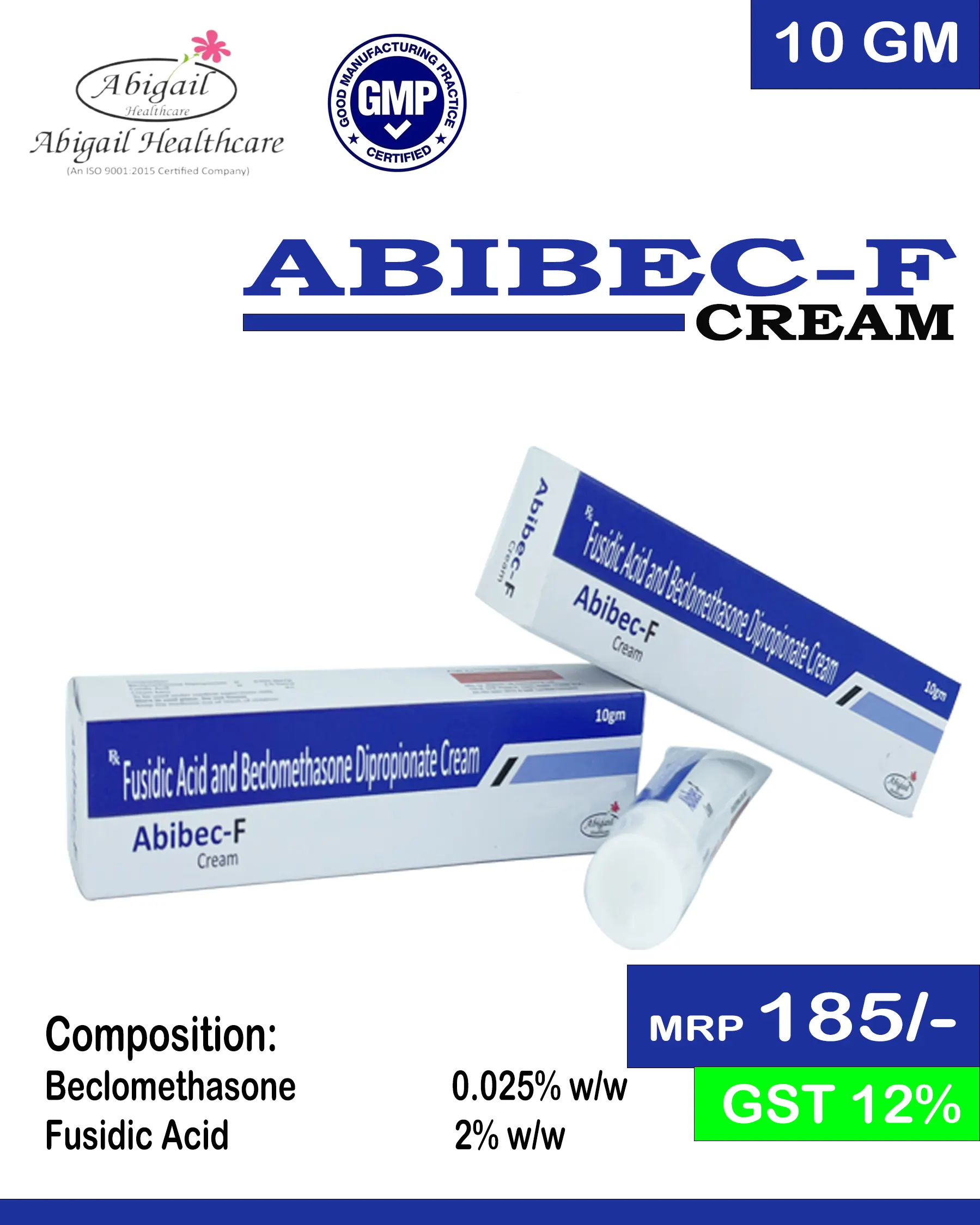Beclomethasone Dipropionate & Fusidic Acid Cream