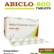 Aciclovir 800 mg tablets