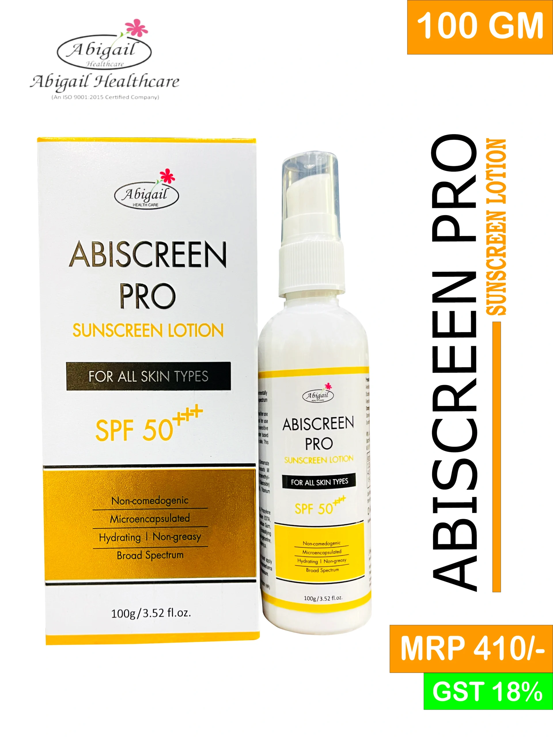 Octyl Methoxycinnamate, Benzophenone, Titanium Dioxide, Vitamin-E and Aloe Vera Lotion