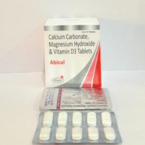 Calcium Carbonate 1250 mg + Magnesium Oxide 100mg + Vitamin D 3 250 I.U. ( BLISTER)