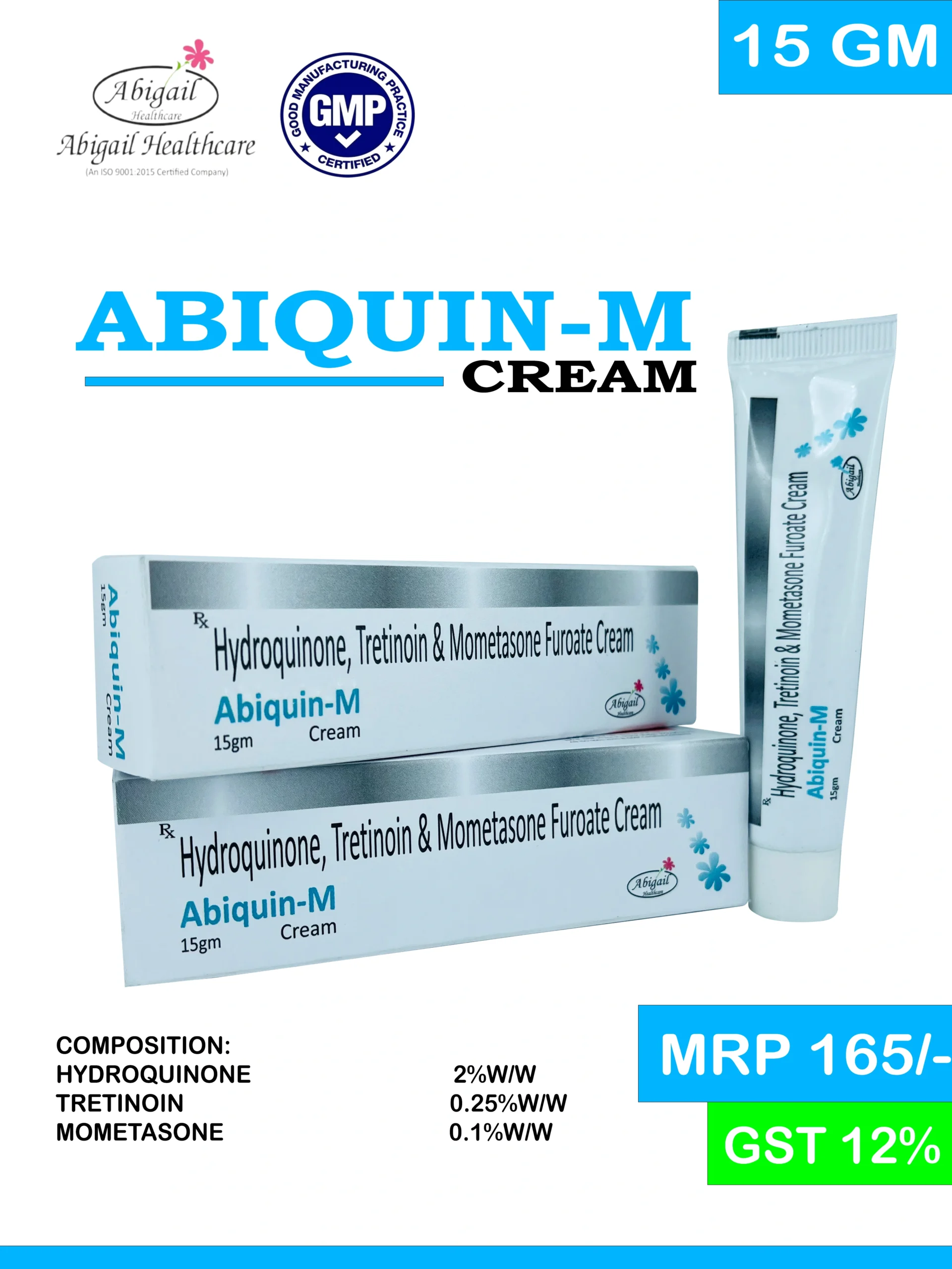 Hydroquinone, Tretinoin & Mometasone Furoate Cream