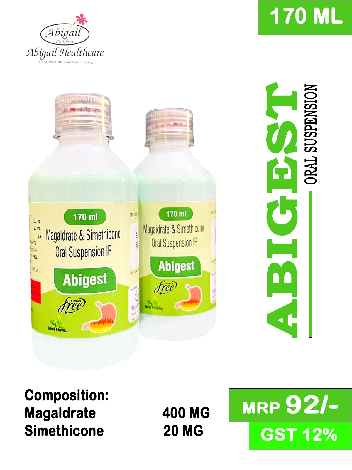 Magaldrate & simethicone Syrup