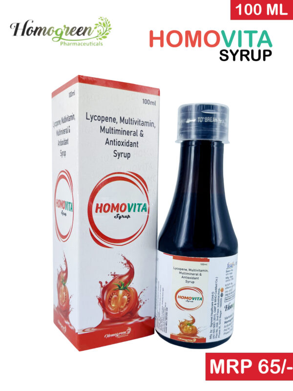 Multivitamins, Multiminerals & Antioxidant Syrup