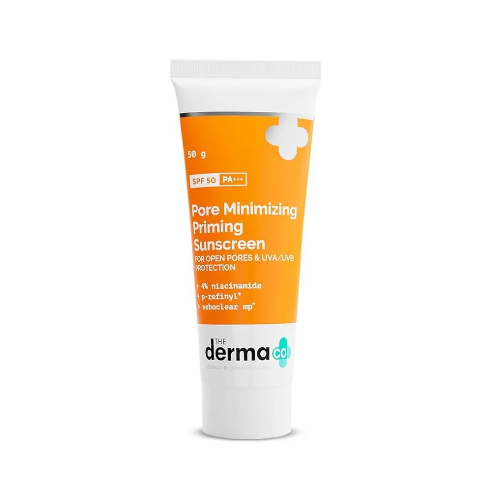 The Derma Co Pore Minimizing Priming Sunscreen with SPF 50